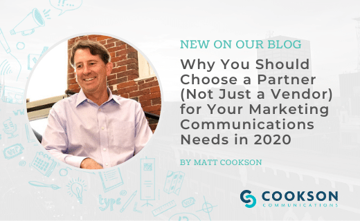 Why you should choose a partner and not a vendor for your marketing communications